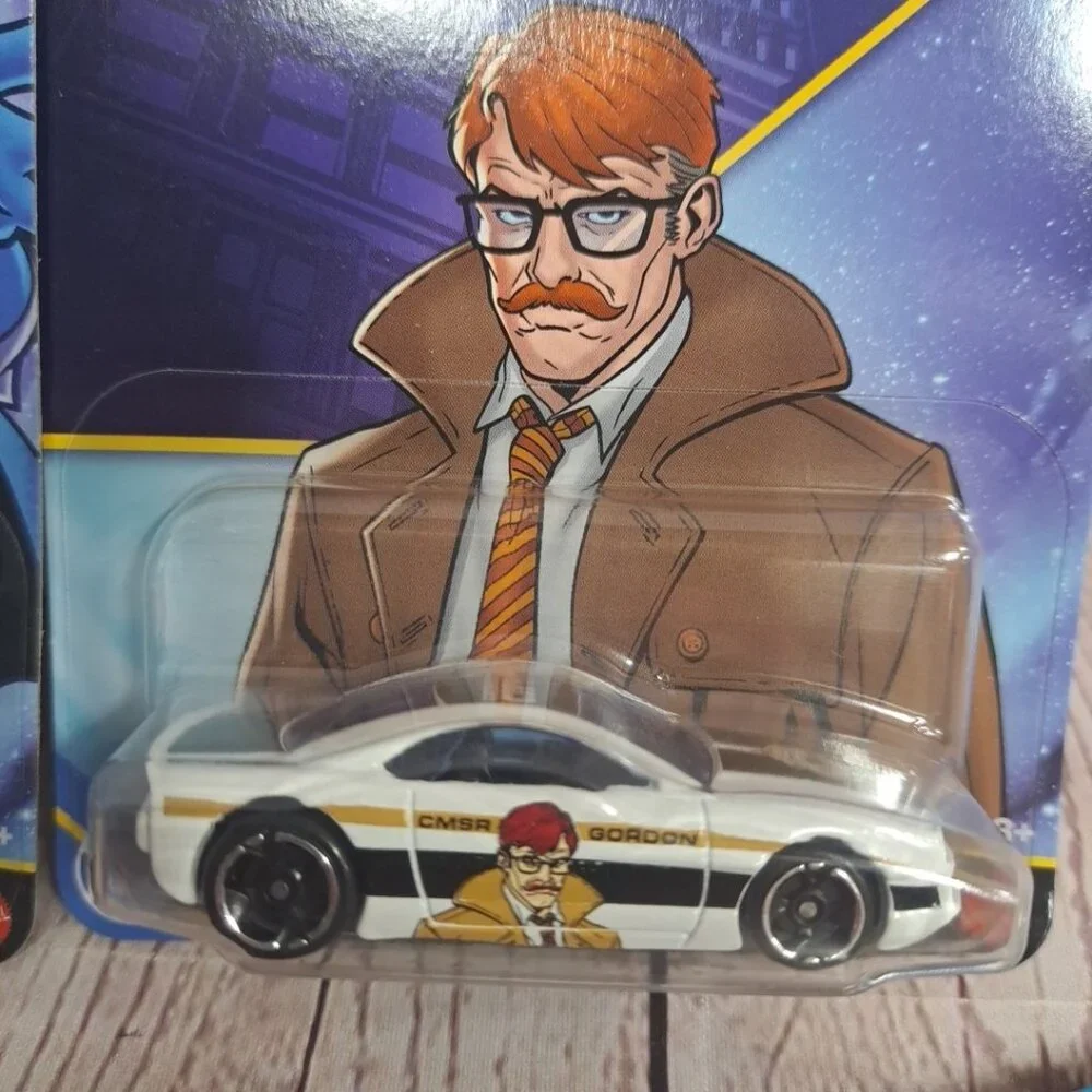 Hot Wheels BATMAN Themed 2024 Mix 2 - 5 Pack 1:64 Scale Die-Cast Cars King Shark